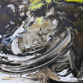 Transformers (2015), acrylic on vellum, 30"x42"