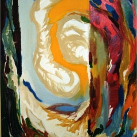 Infinite (2002), acrylic on board, 36"x48"