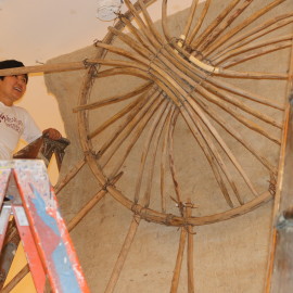 Relics of Mongolia Exhibition installation/opening reception