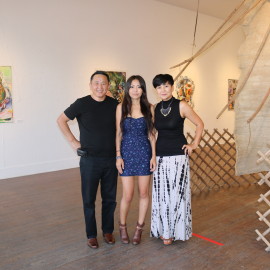 Relics of Mongolia Exhibition installation/opening reception