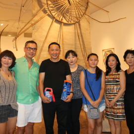Relics of Mongolia Exhibition installation/opening reception