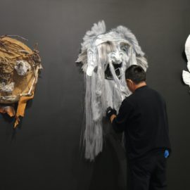 Mask Installation View